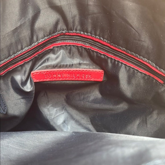 Tommy Hilfiger Tote Navy Logo - Picture 6 of 7